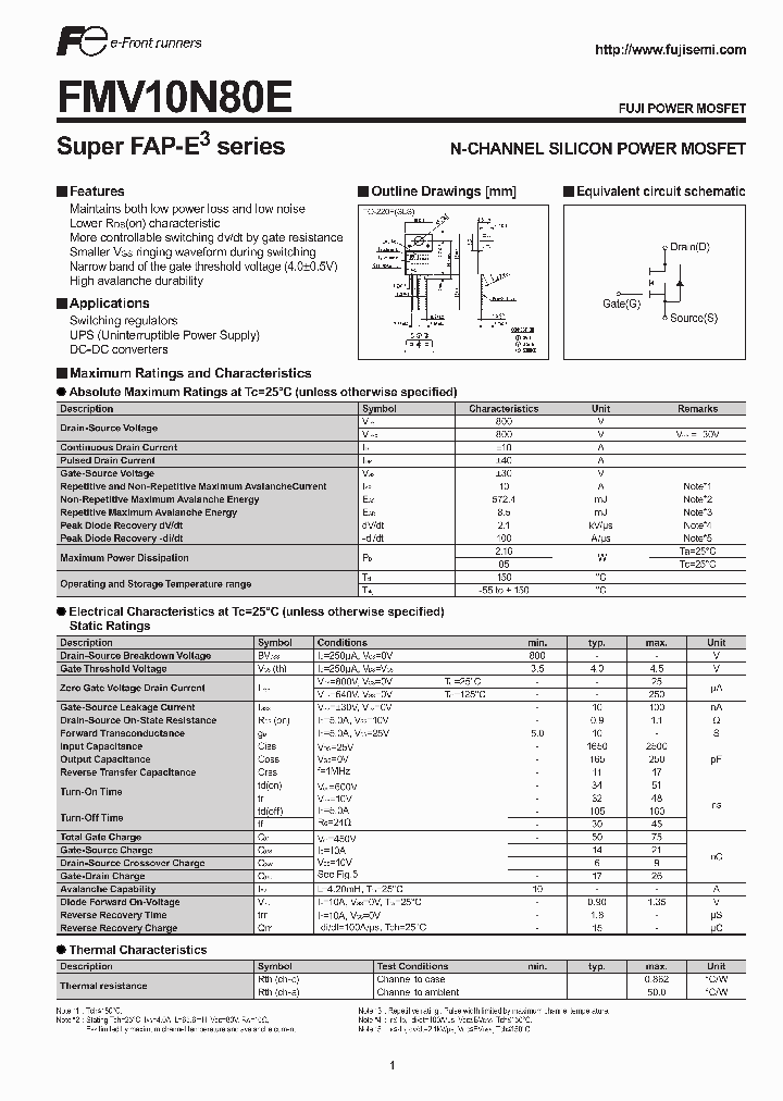 FMV10N80E_8946106.PDF Datasheet