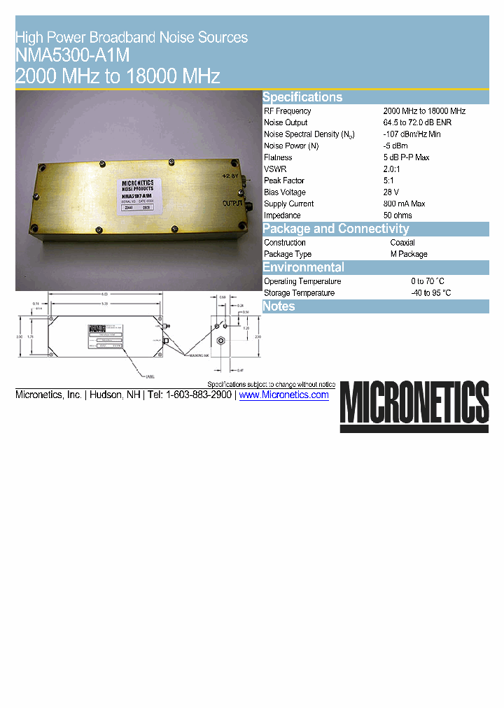 NMA5300-A1M_8947610.PDF Datasheet