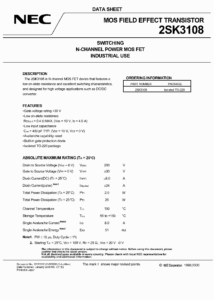 2SK3108_8951444.PDF Datasheet