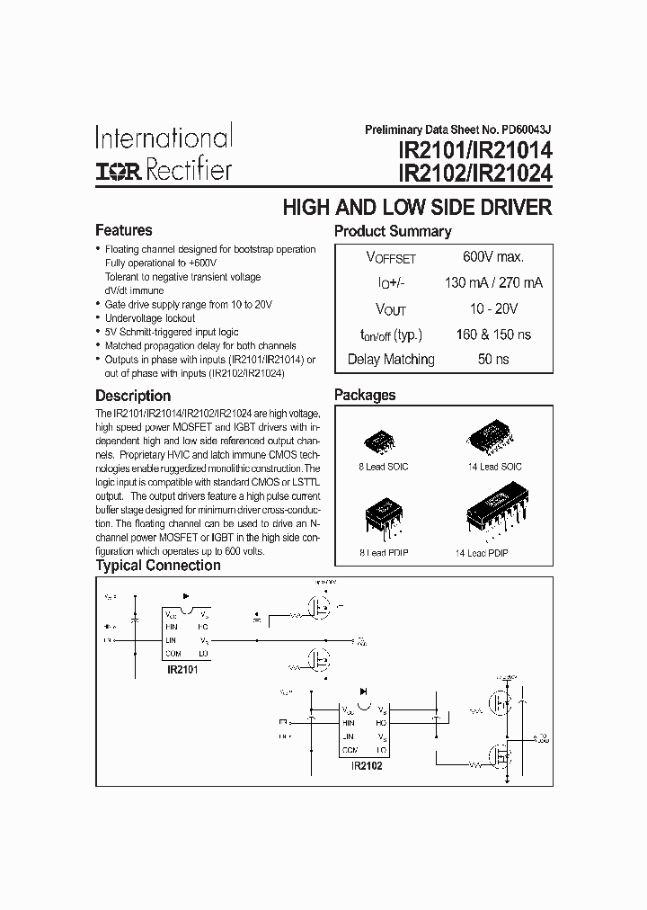 IR2101_8951419.PDF Datasheet