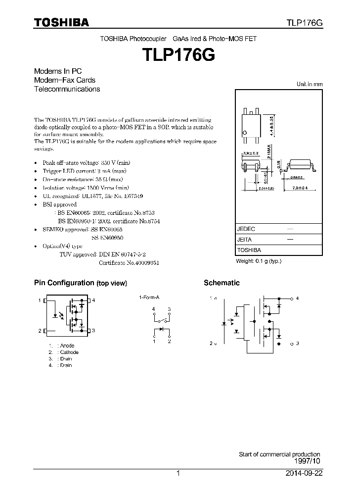 TLP176G-14_8952950.PDF Datasheet