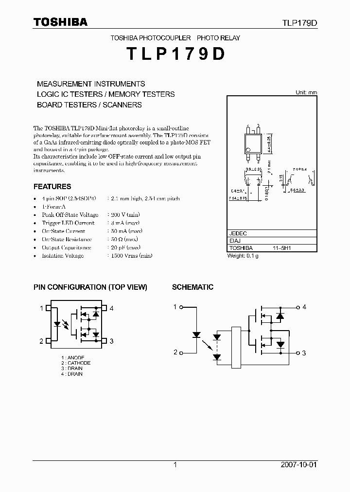 TLP179D_8952951.PDF Datasheet