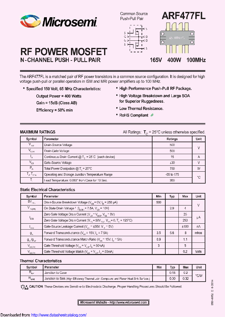 ARF477FL_8955305.PDF Datasheet