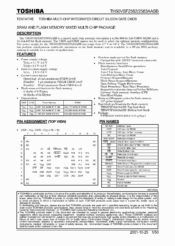 TH50VSF2582_8954981.PDF Datasheet
