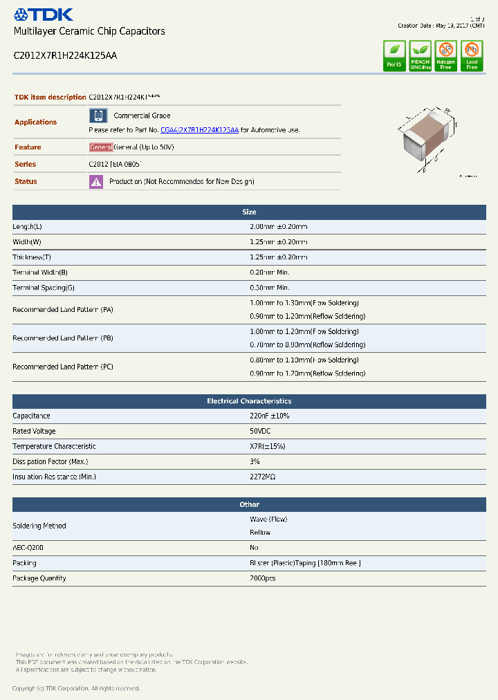 C2012X7R1H224K125AA-17_8955196.PDF Datasheet