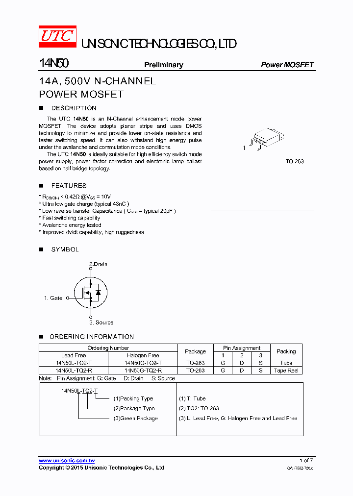 14N50-15_8956790.PDF Datasheet