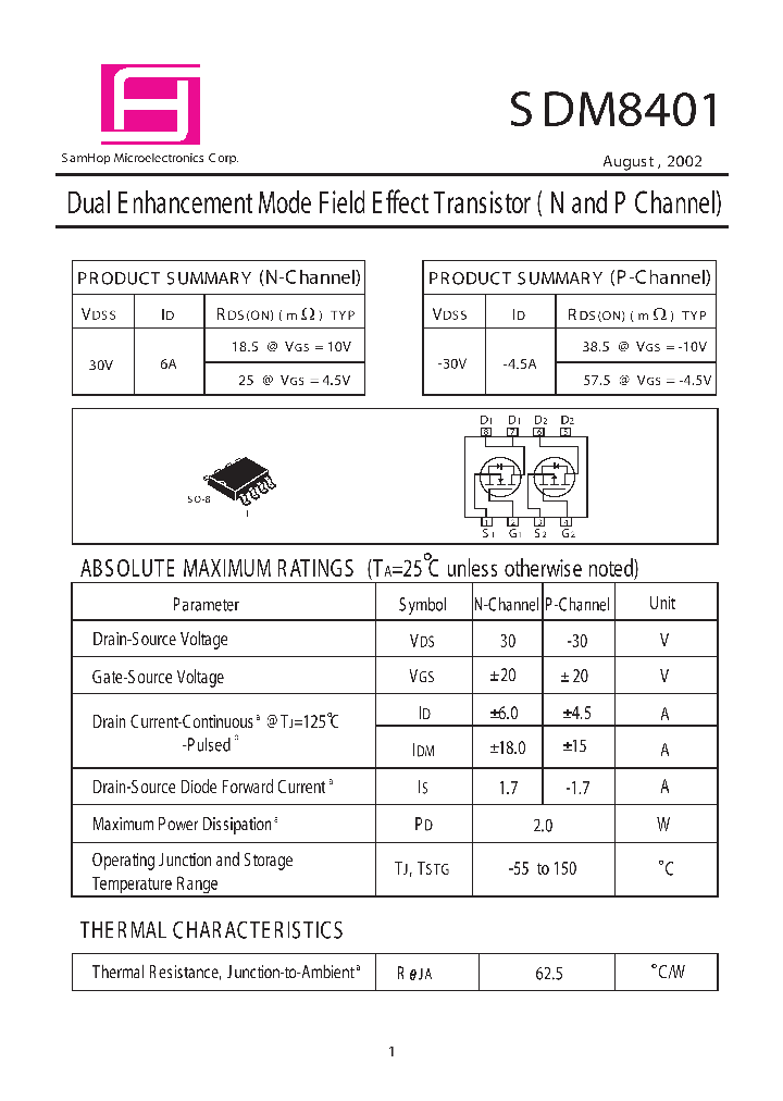 SDM8401_8957283.PDF Datasheet