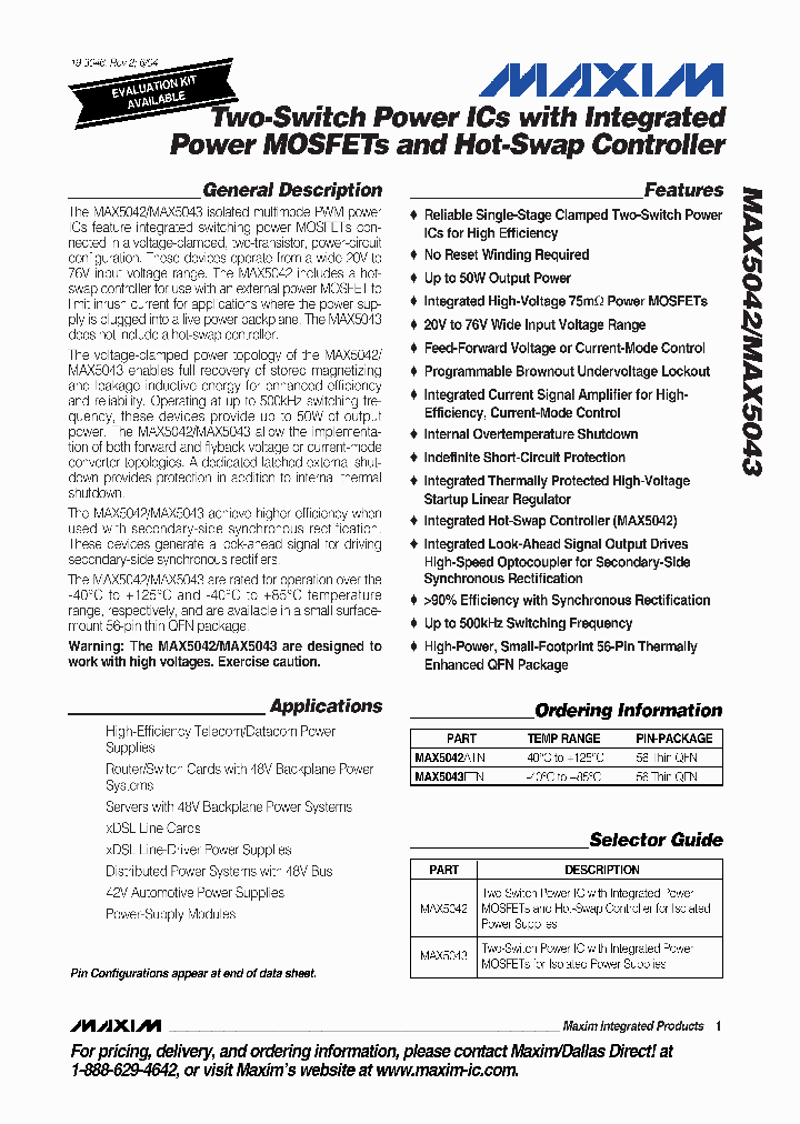 MAX5042ATN_8957376.PDF Datasheet