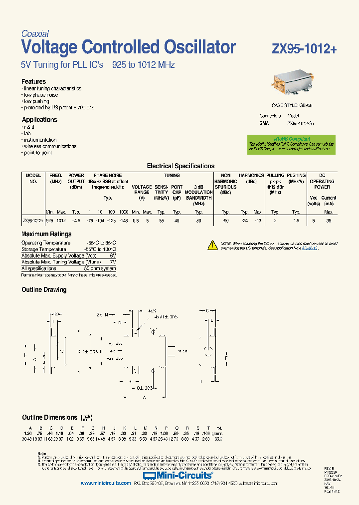 ZX95-1012_8958293.PDF Datasheet