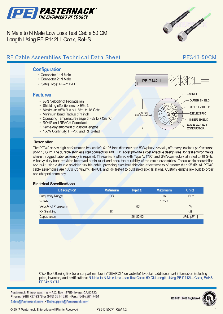 PE343-50CM_8962991.PDF Datasheet