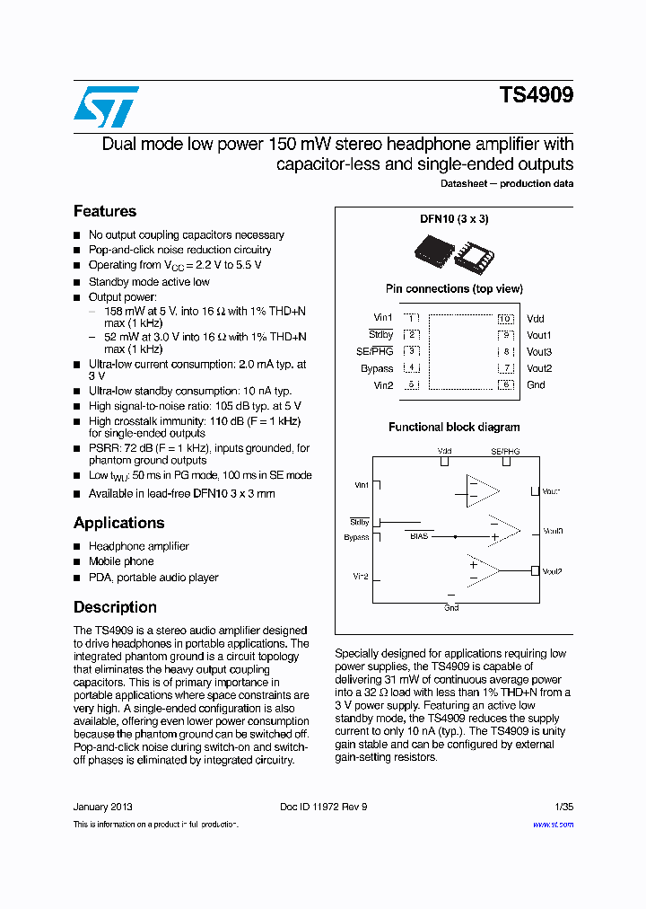 TS4909IQT_8970722.PDF Datasheet