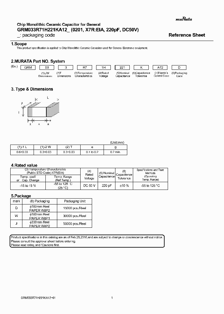 GRM033R71H221KA12_8973202.PDF Datasheet