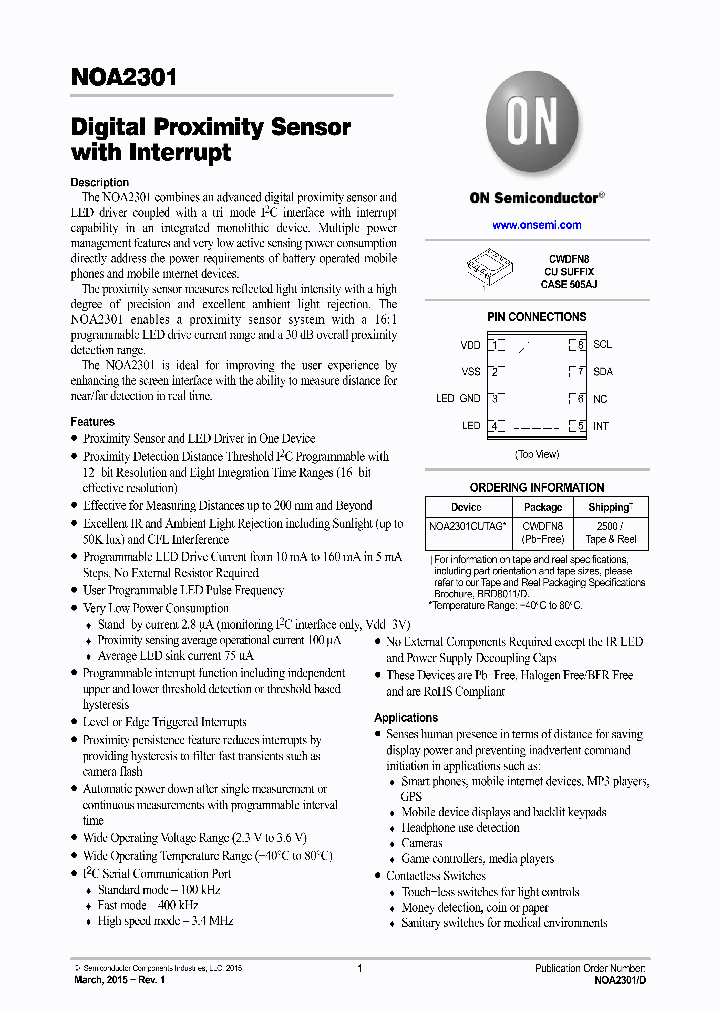 NOA2301CUTAG_8973310.PDF Datasheet
