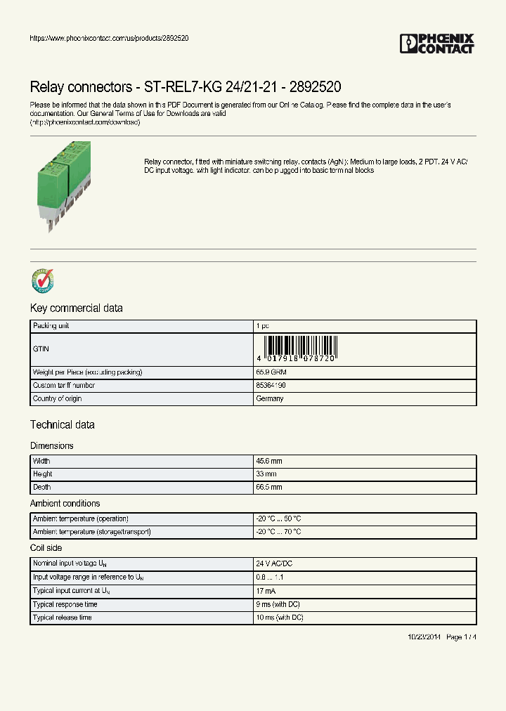 ST-REL7-KG24_8975865.PDF Datasheet