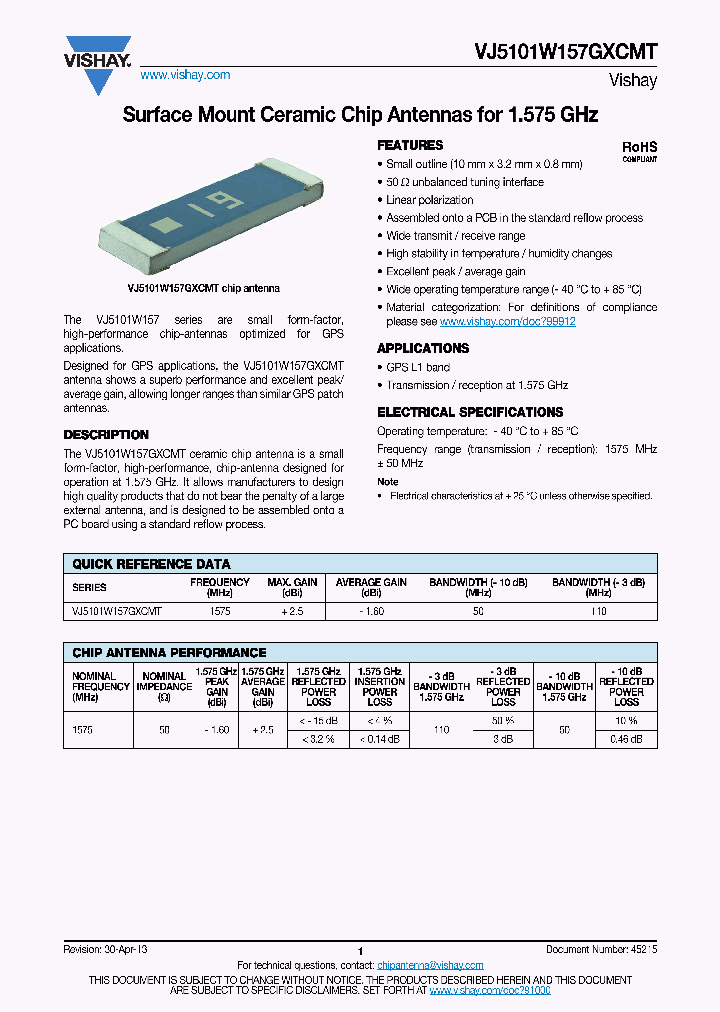 VJ5101W157GXCMT-15_8978876.PDF Datasheet