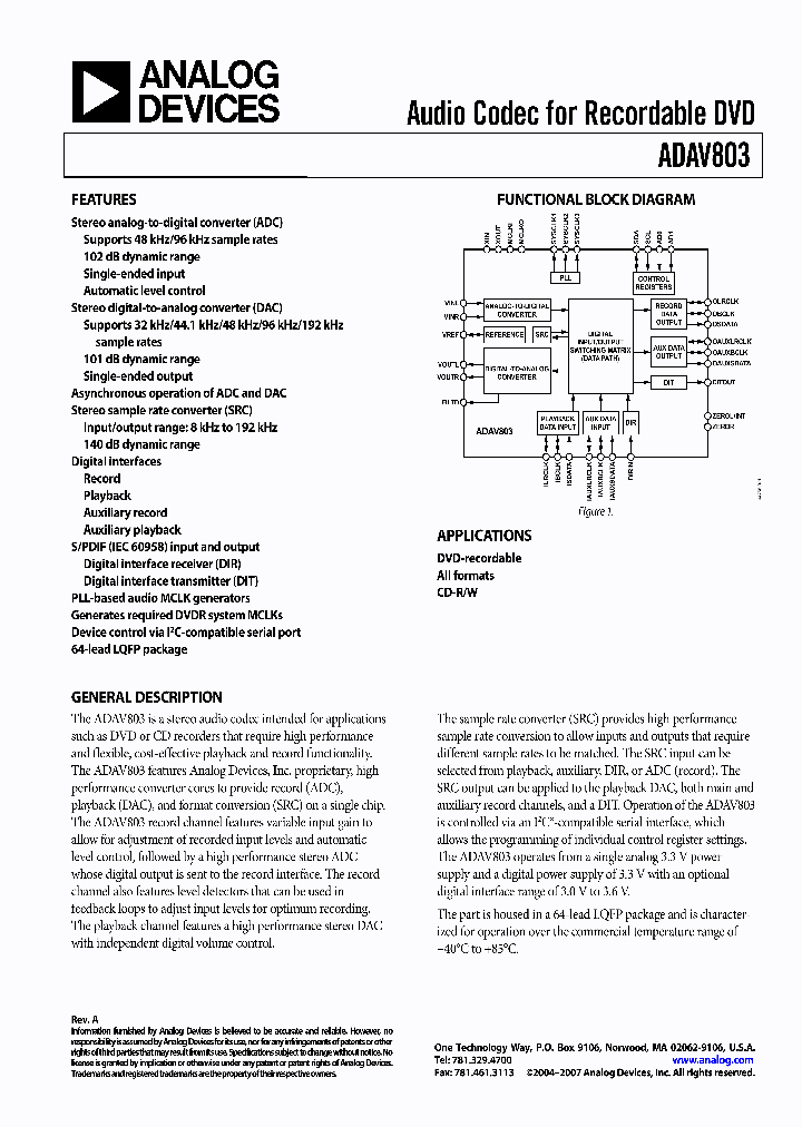 EVAL-ADAV803EBZ_8979044.PDF Datasheet