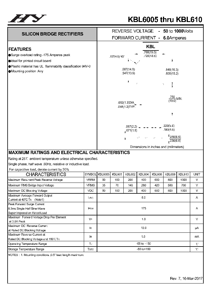 KBL6005-17_8979976.PDF Datasheet