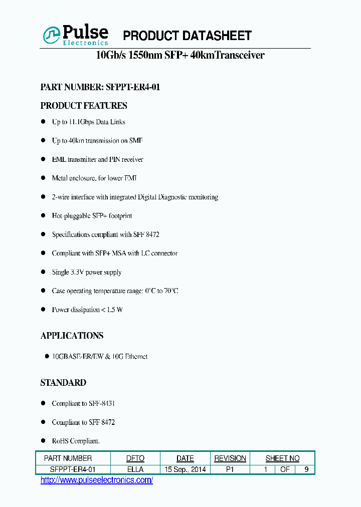 SFPPT-ER4-01_8981509.PDF Datasheet