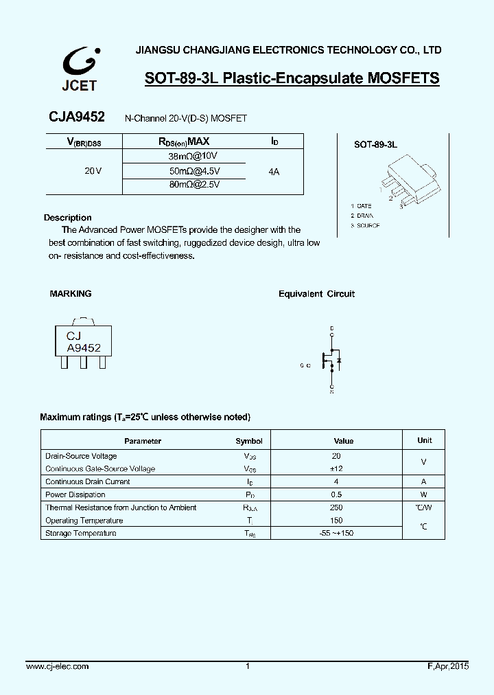 CJA9452_8981738.PDF Datasheet