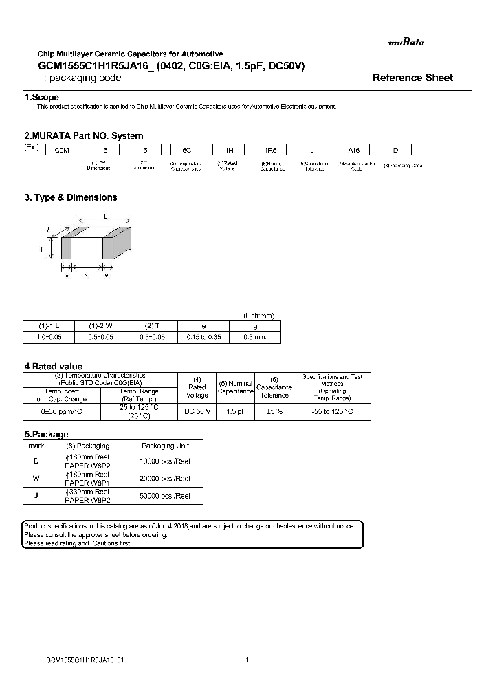 GCM1555C1H1R5JA16_8983328.PDF Datasheet