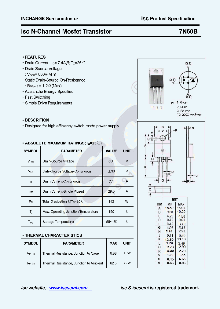 7N60B_8987768.PDF Datasheet