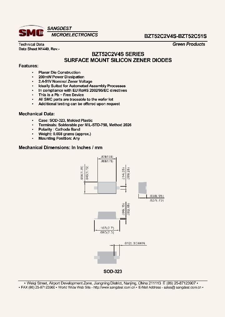 BZT52C3V6S_8993842.PDF Datasheet