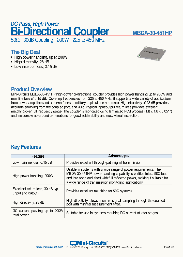 MBDA-30-451HP_8993944.PDF Datasheet