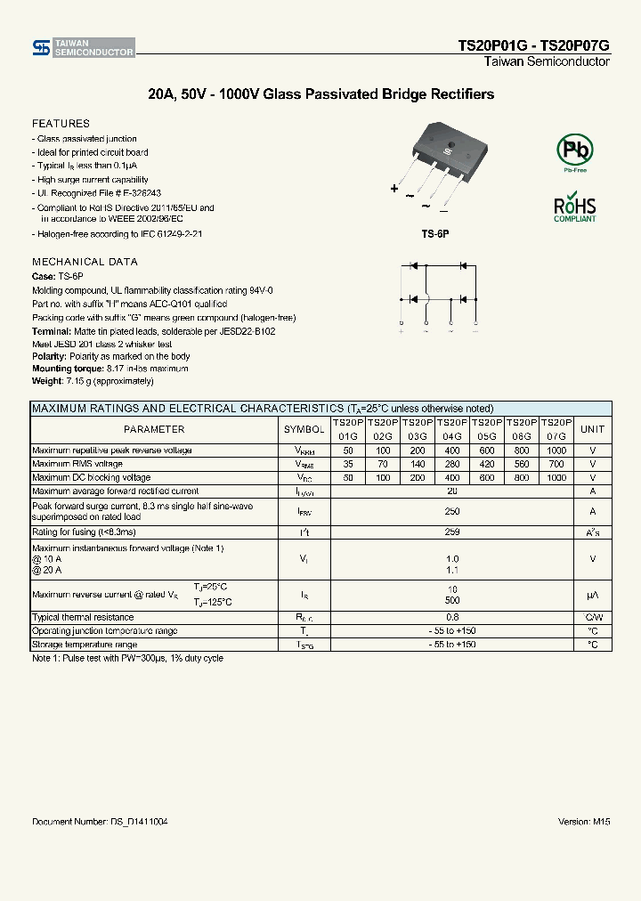 TS20P06G_8993991.PDF Datasheet