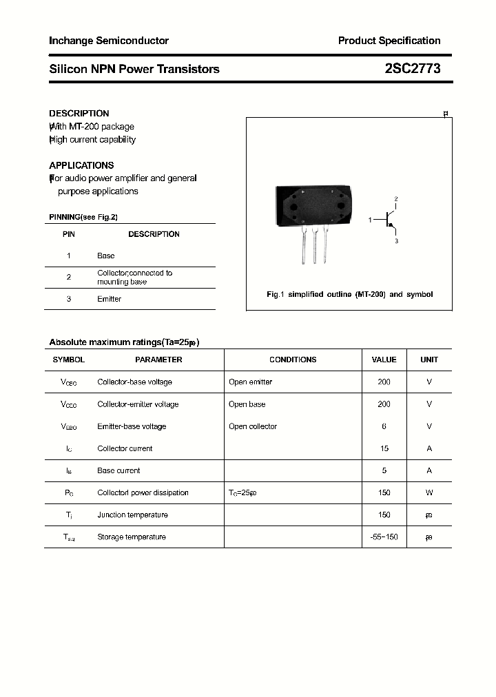 2SC2773_8996073.PDF Datasheet