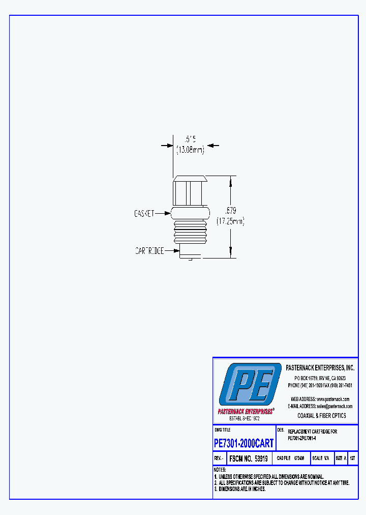 PE7301-2000CART_8998102.PDF Datasheet