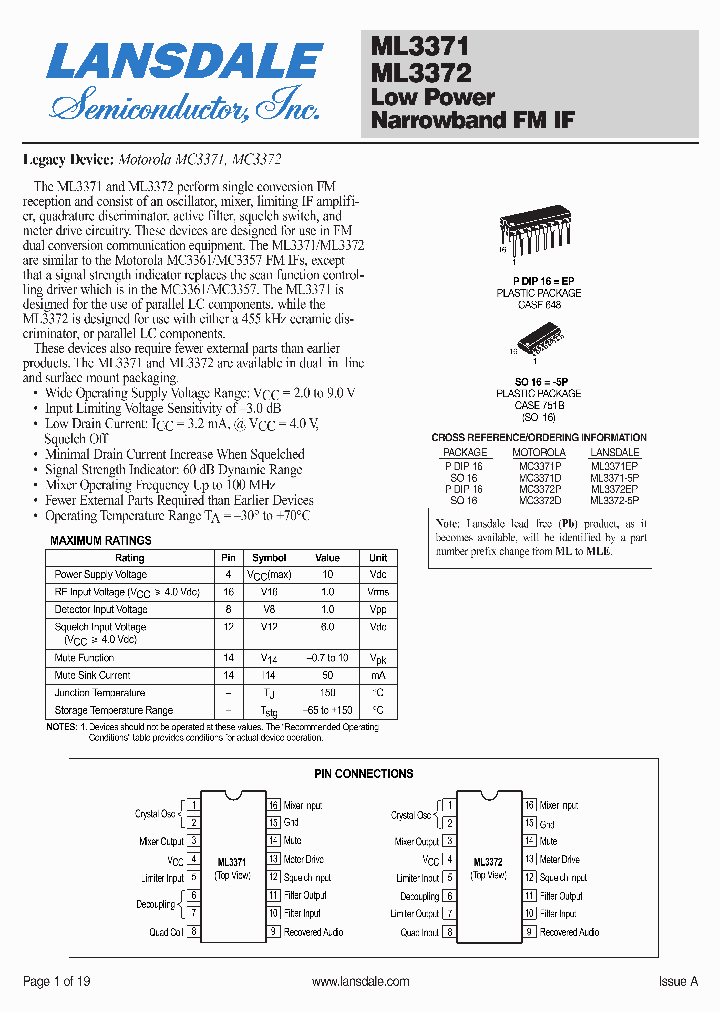 MC3371D_8999697.PDF Datasheet