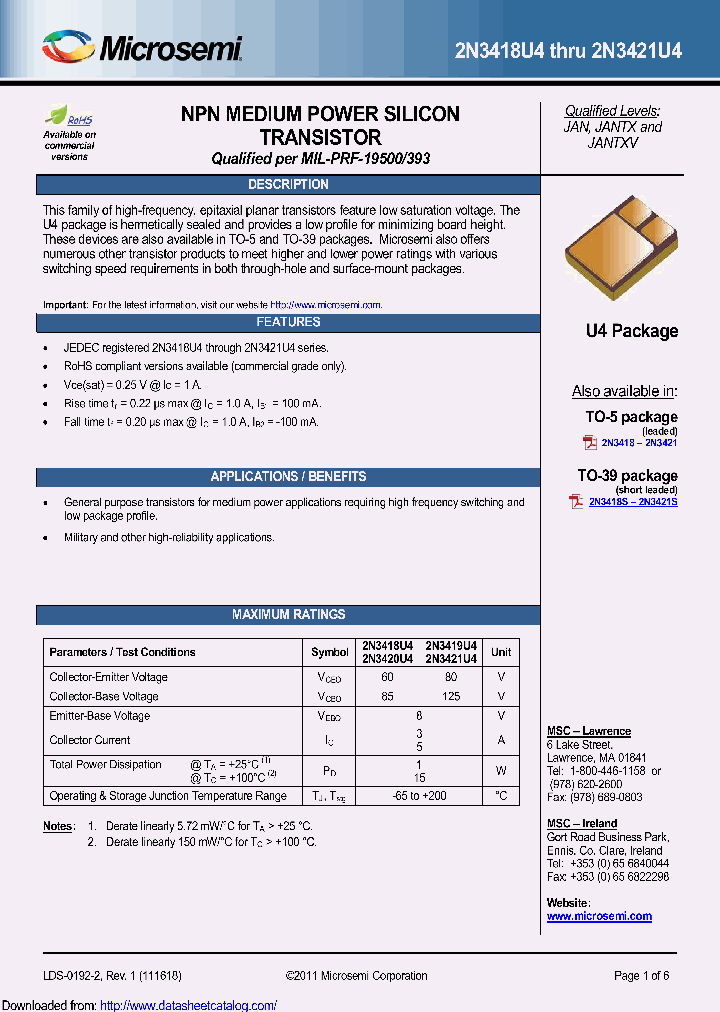 2N3420U4_9001039.PDF Datasheet