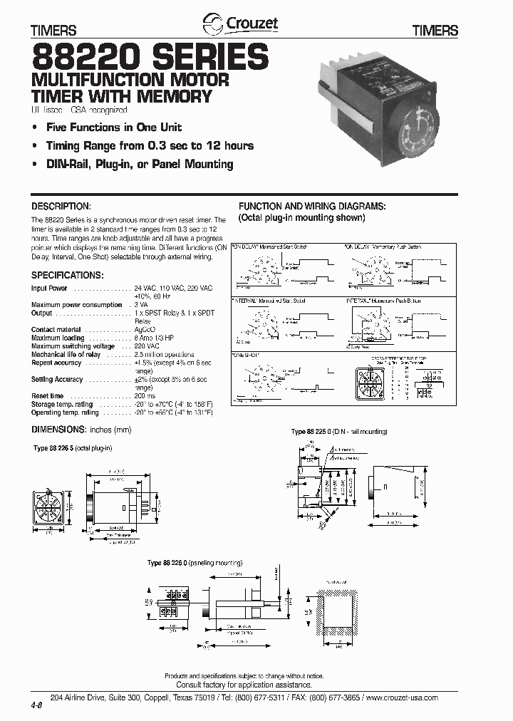 88220SERIES_9004653.PDF Datasheet