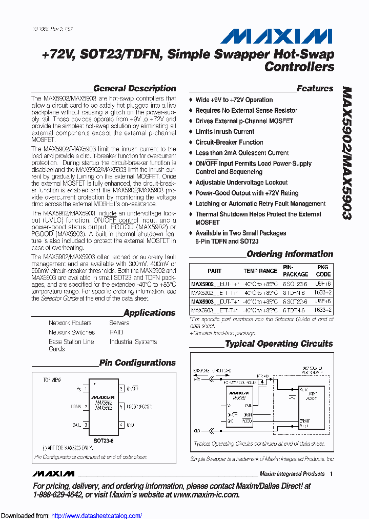 MAX5902LAETT_9004795.PDF Datasheet