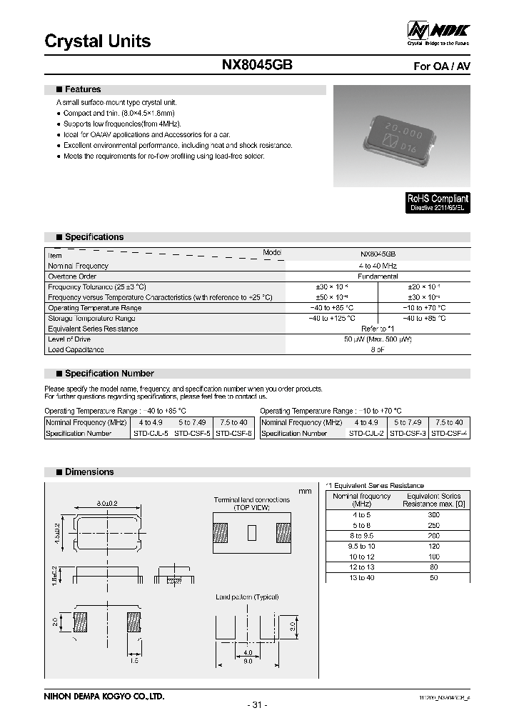 NX8045GB-16-11_9005912.PDF Datasheet