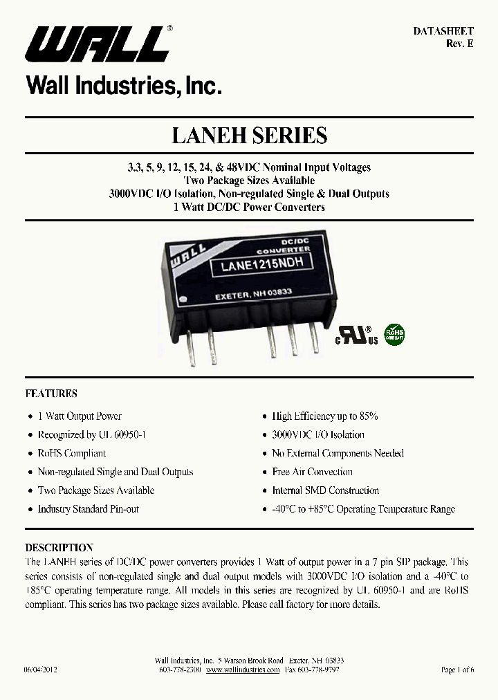 LANE505NH_9006151.PDF Datasheet