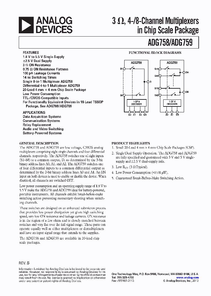 ADG759BCPZ_9007703.PDF Datasheet