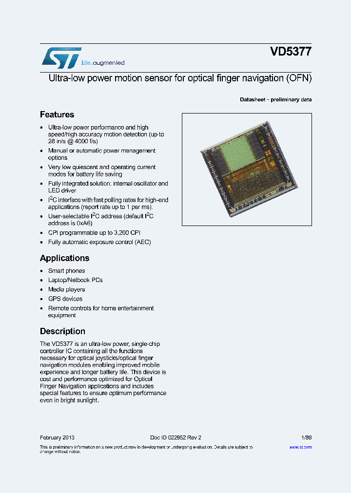 VD5377_9007770.PDF Datasheet