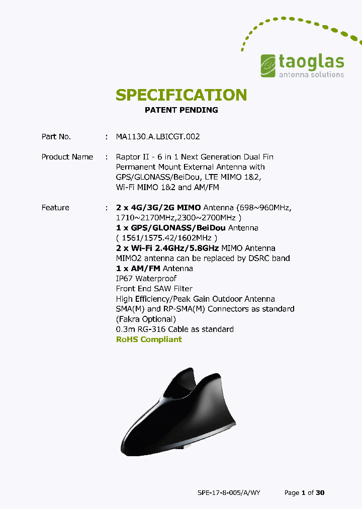 MA1130ALBICGT002_9010501.PDF Datasheet