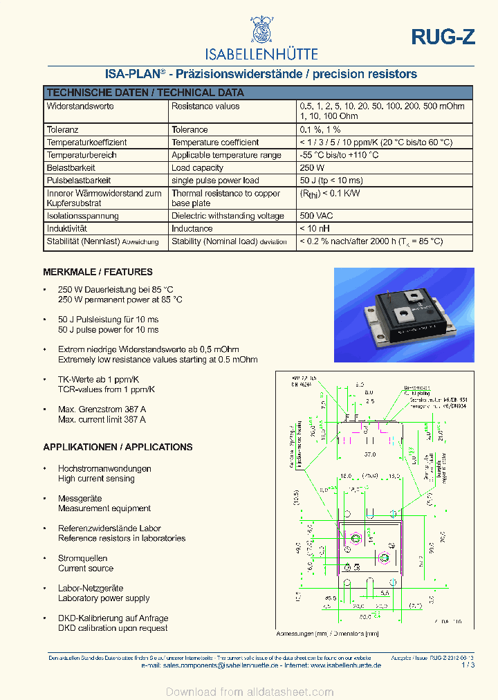 RUG-Z-R001-01-TK10_9011936.PDF Datasheet