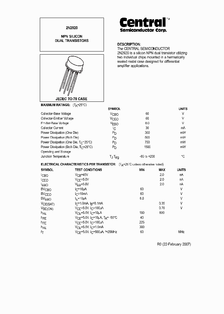 2N2920_9013625.PDF Datasheet