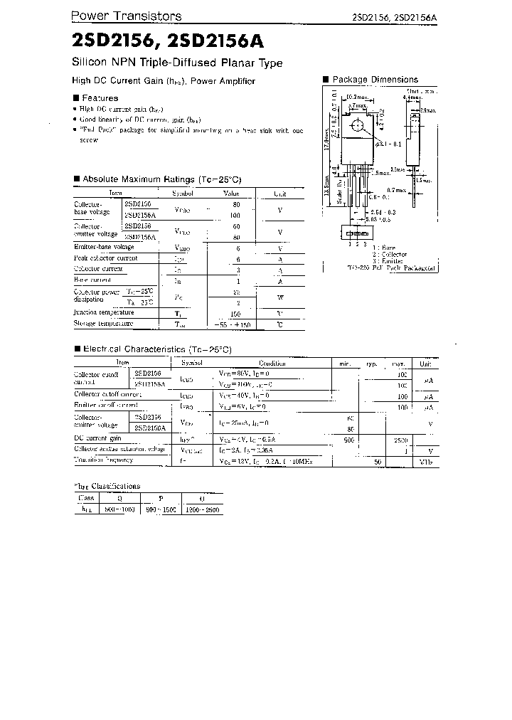 2SD2156P_9014323.PDF Datasheet