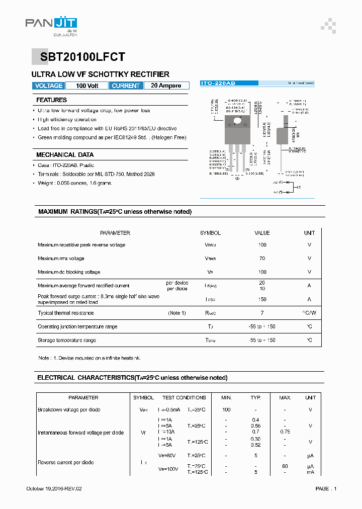 SBT20100LFCT-T0-00001_9018023.PDF Datasheet