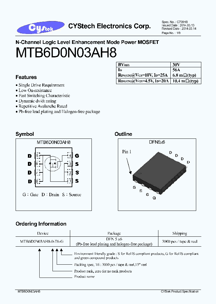 MTB6D0N03AH8_9019916.PDF Datasheet