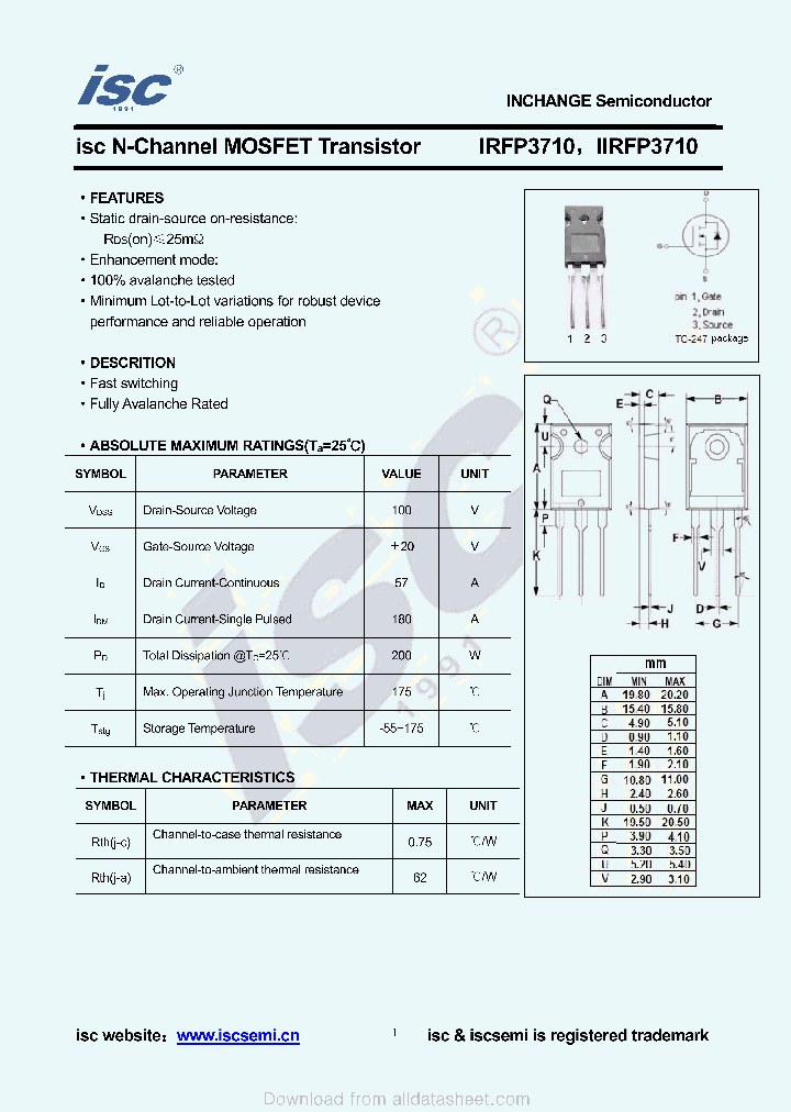 IRFP3710_9021265.PDF Datasheet