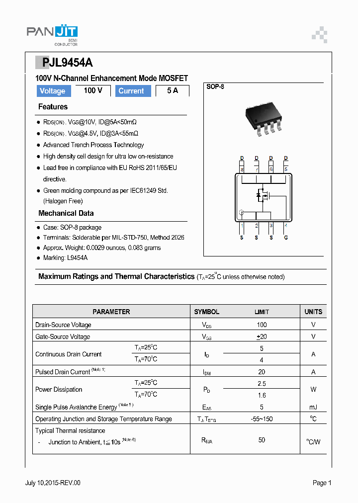PJL9454A_9022163.PDF Datasheet