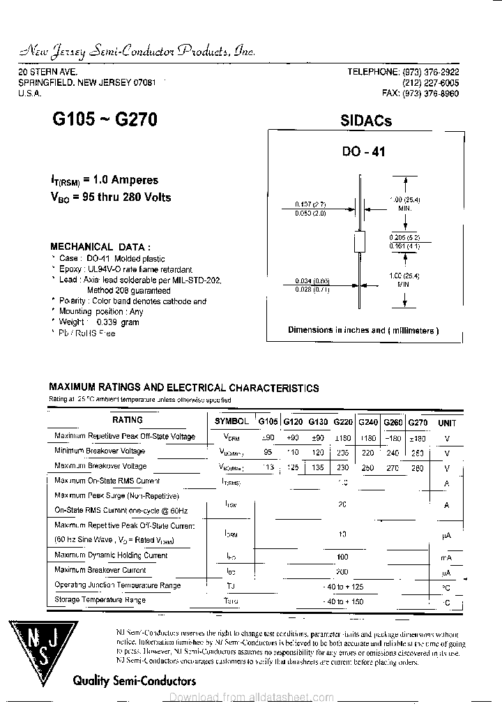 G270_9022765.PDF Datasheet