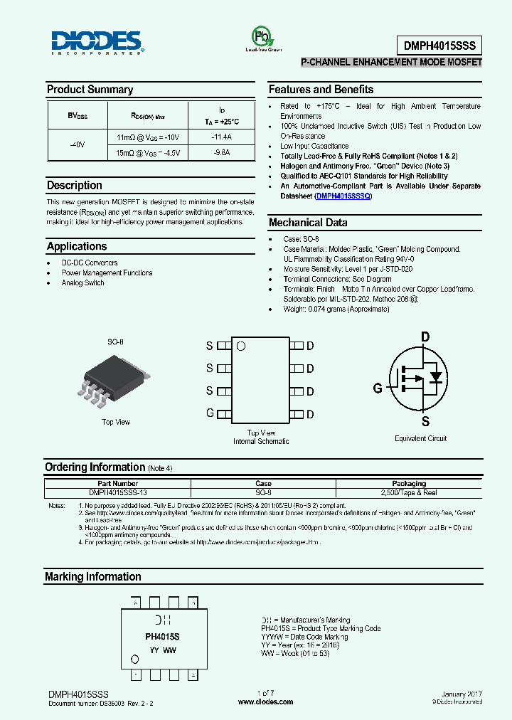 DMPH4015SSS-13_9023849.PDF Datasheet