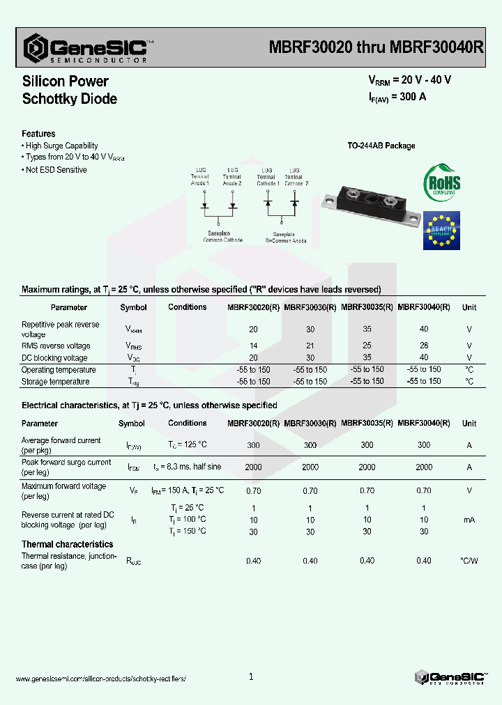 MBRF30040_9024065.PDF Datasheet