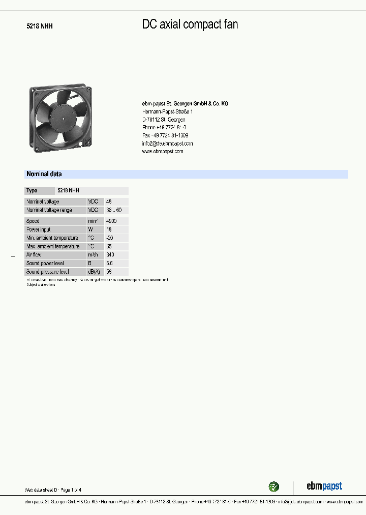 5218NHH_9026424.PDF Datasheet